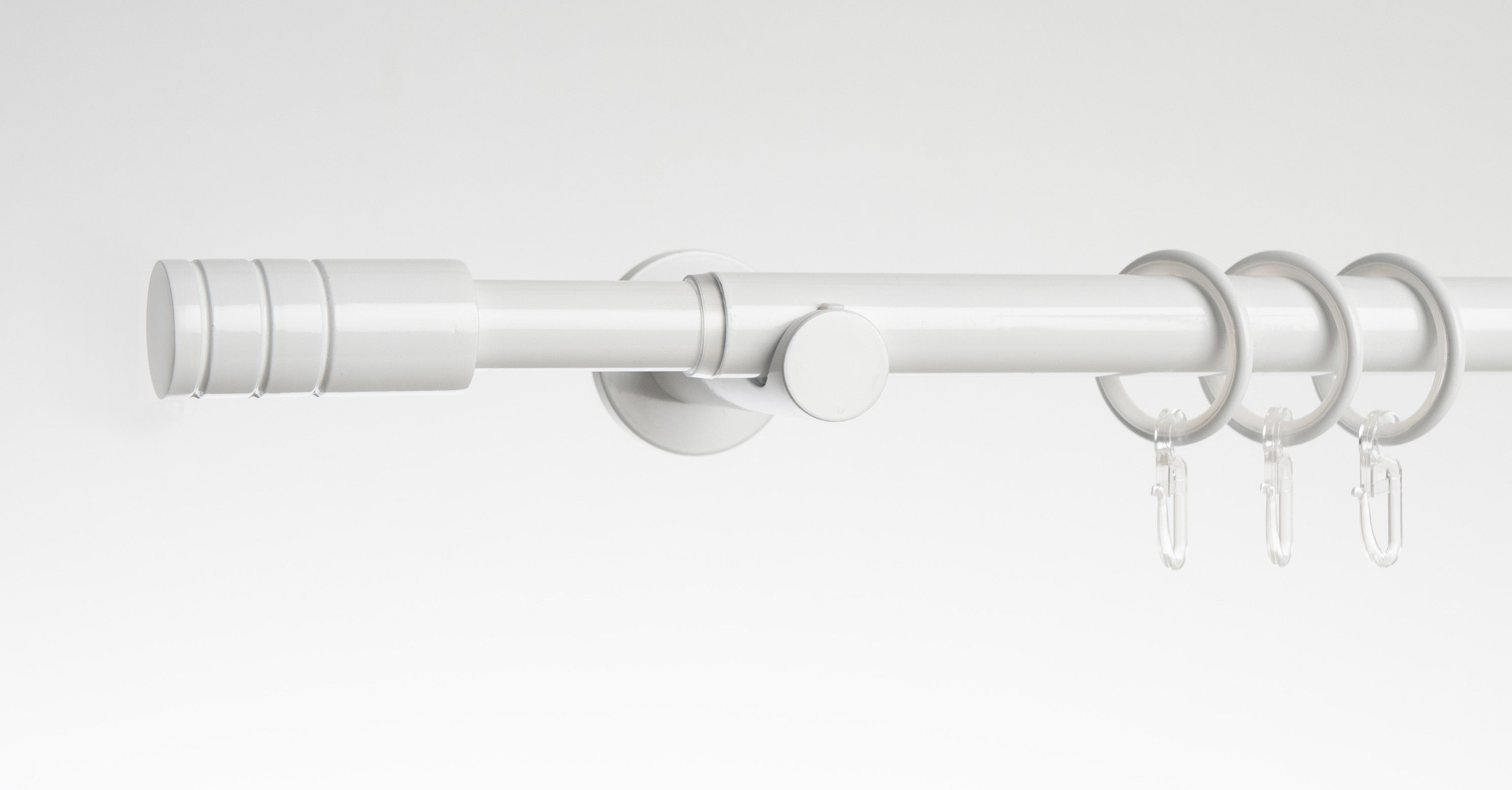 ourdeco® Stilring mit Haken für Fertiggarnitur Ø 16/19 mm | 10 Stück | verschiedene Farben