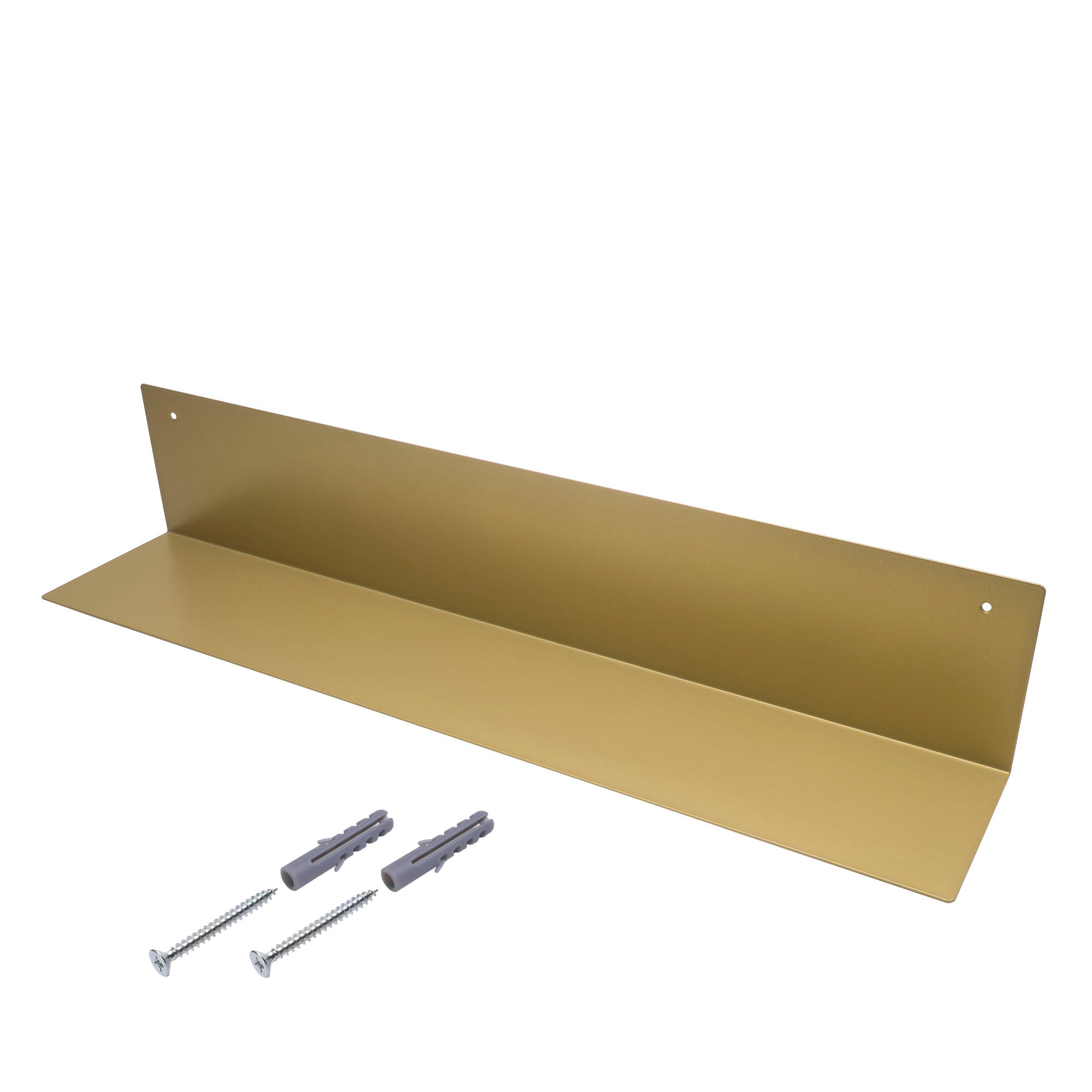 DURAline Metallregal Fotohalter, Bücherregal, Modernes Regalboard in drei Farben 80 x 15 x 15 cm
