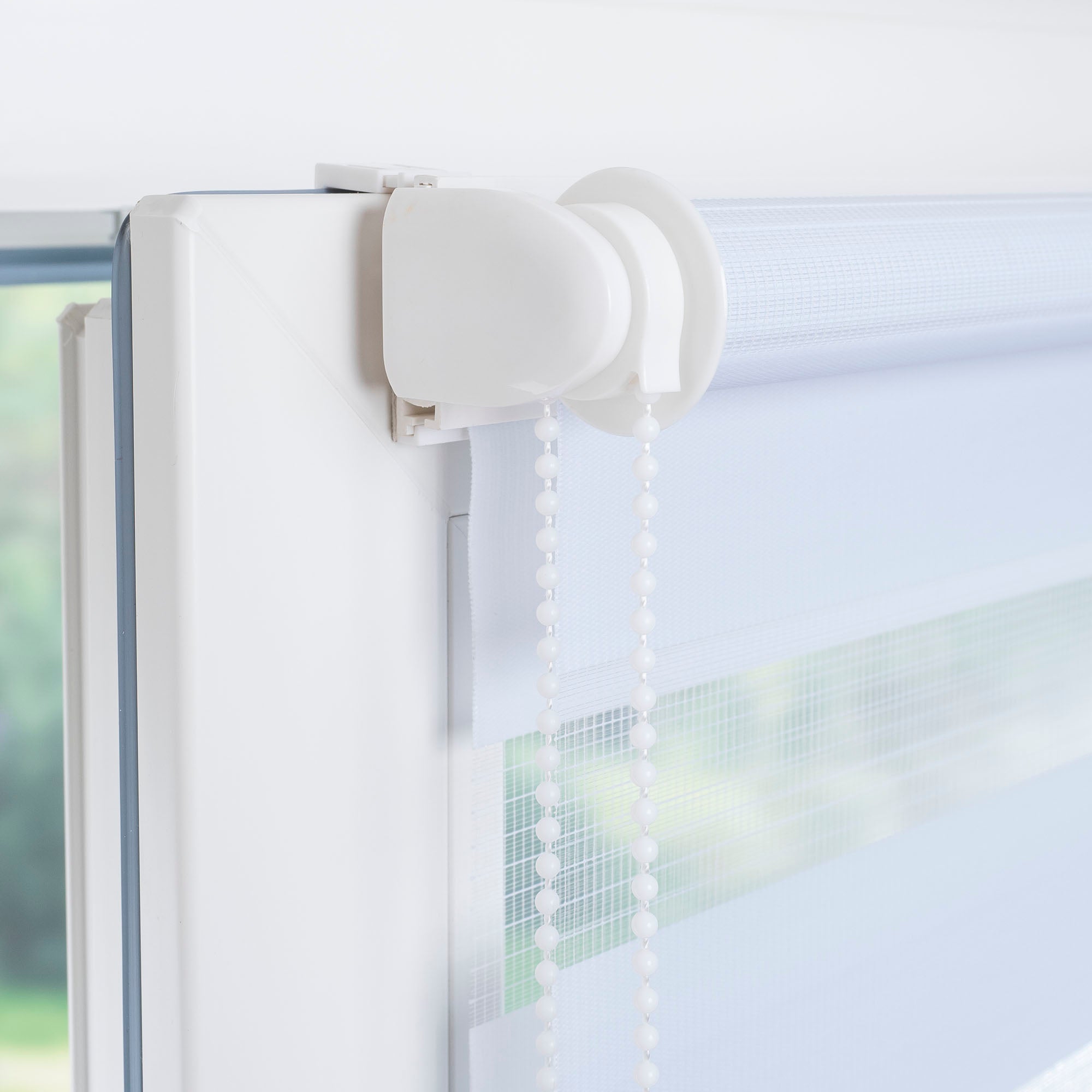 GARDINIA Doppelrollo Easyfix - Klemmträgermontage ohne Bohren, verschiedene Farben