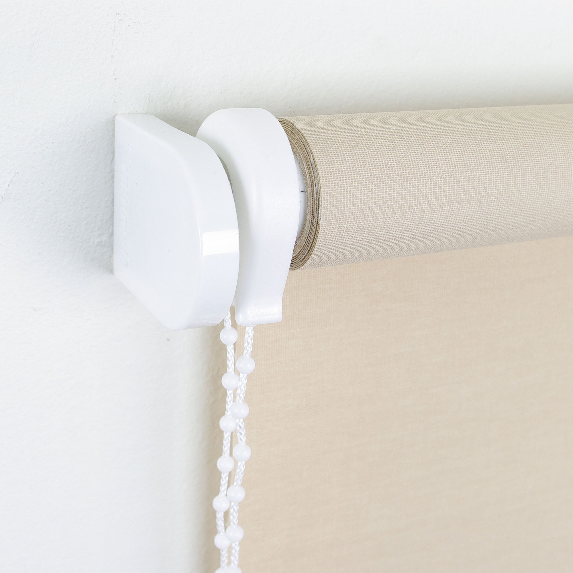 GARDINIA Seitenzug Rollo Tageslicht - Montage mit Bohren (Klemmträger optional erhältlich)