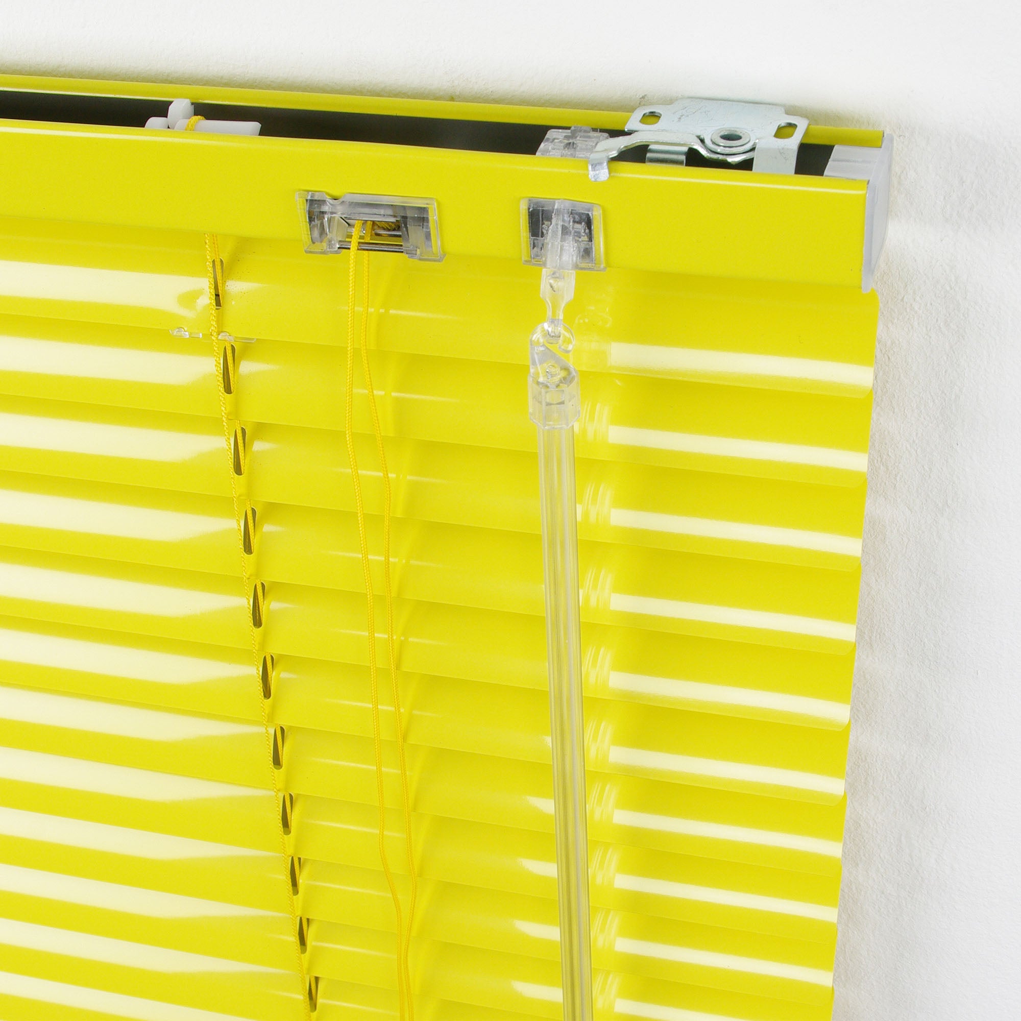 GARDINIA Aluminium-Jalousie mit 25mm Lamellen für Wand- und Deckenmontage verschiedene Farben und Größen