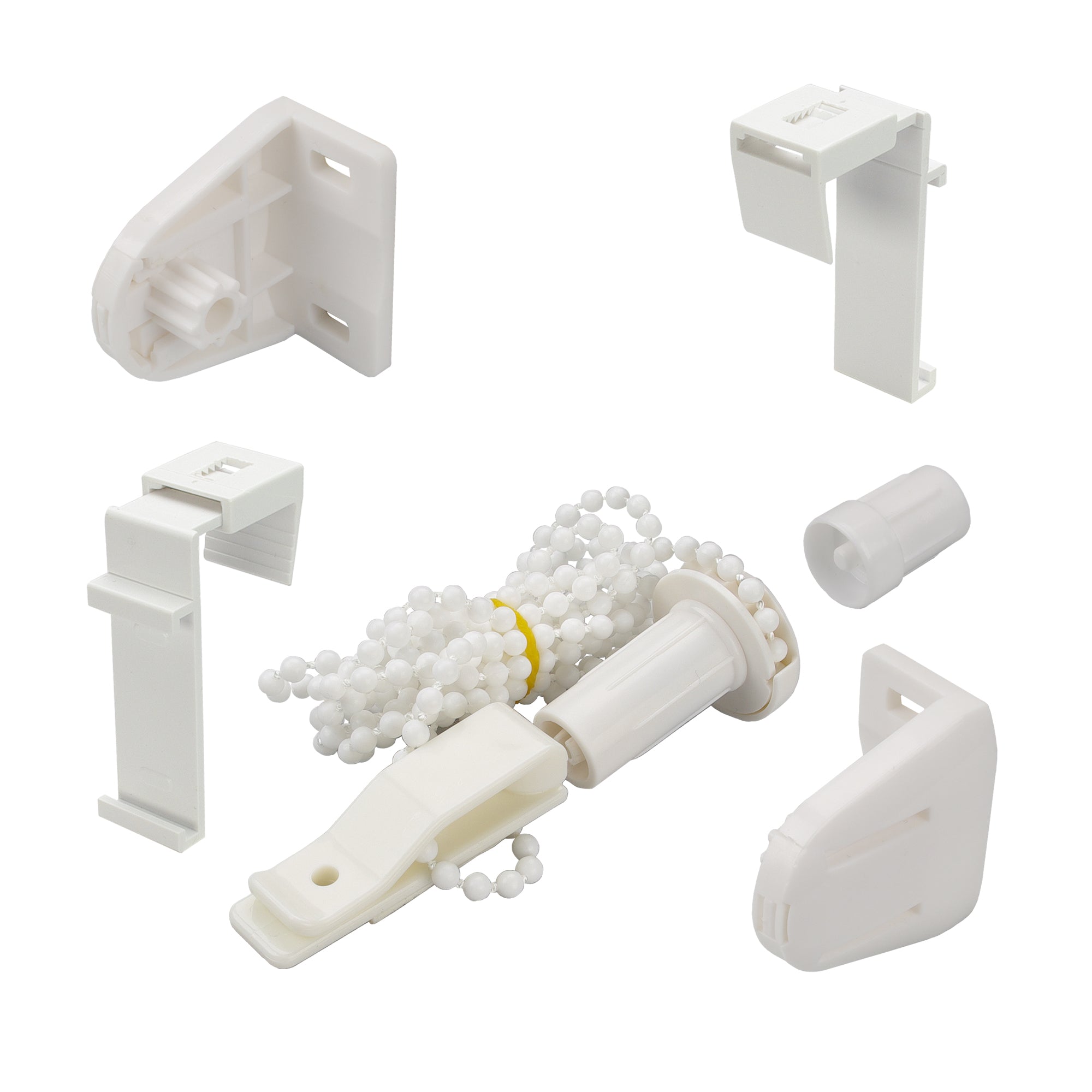 ourdeco® Klemmfix-Rollo | verdunkelnd | Thermo-Beschichtung | ohne Bohren | verschiedene Farben und Größen