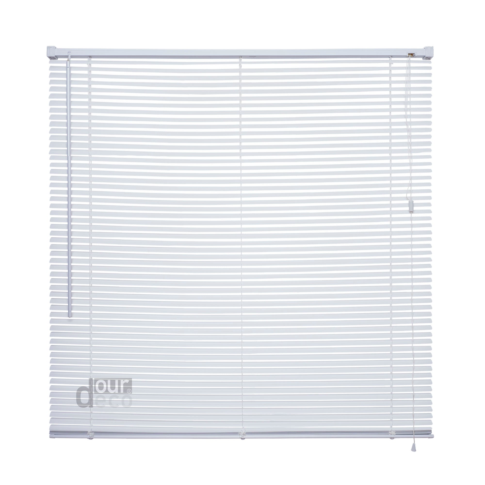 ourdeco® Jalousie aus PVC für Fenster und Türen, verschiedene Farben und Größen, einfache Montage an Wand oder Decke