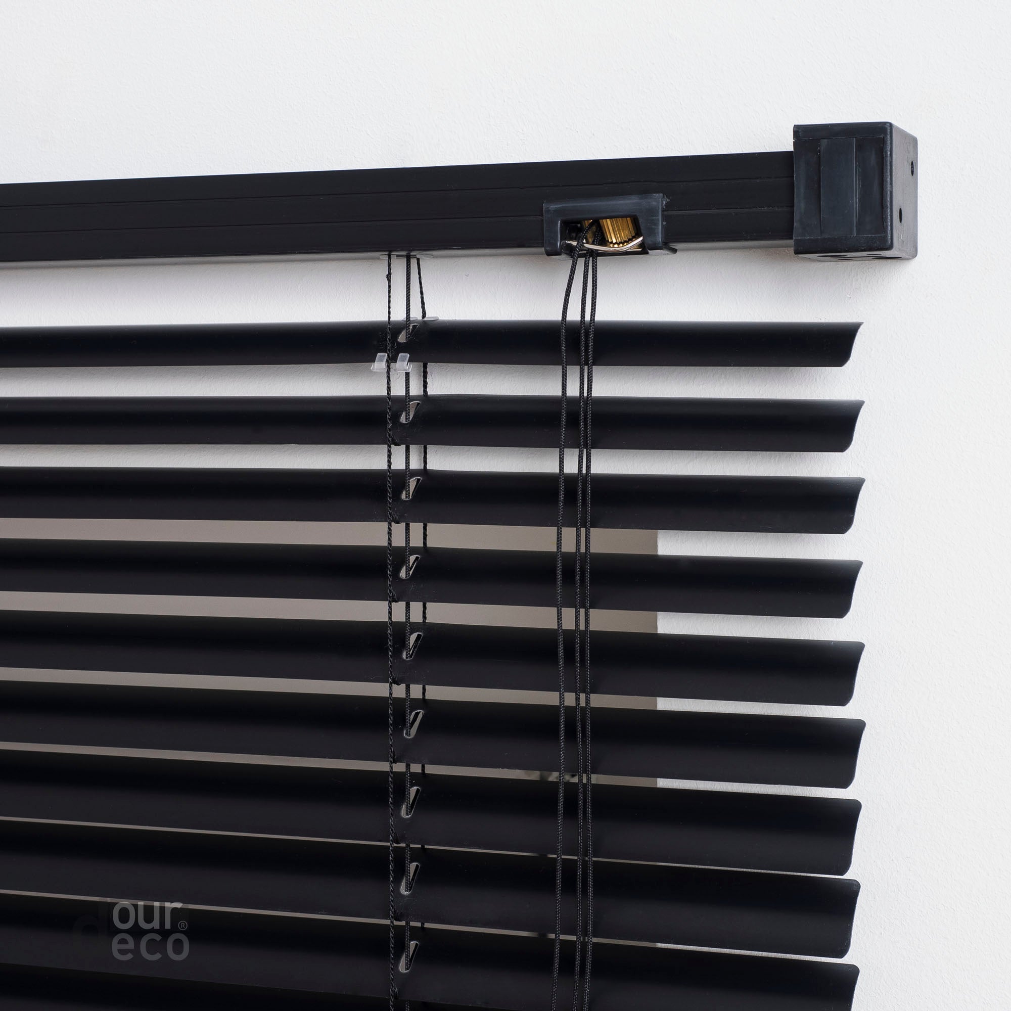 ourdeco® Jalousie aus PVC für Fenster und Türen, verschiedene Farben und Größen, einfache Montage an Wand oder Decke