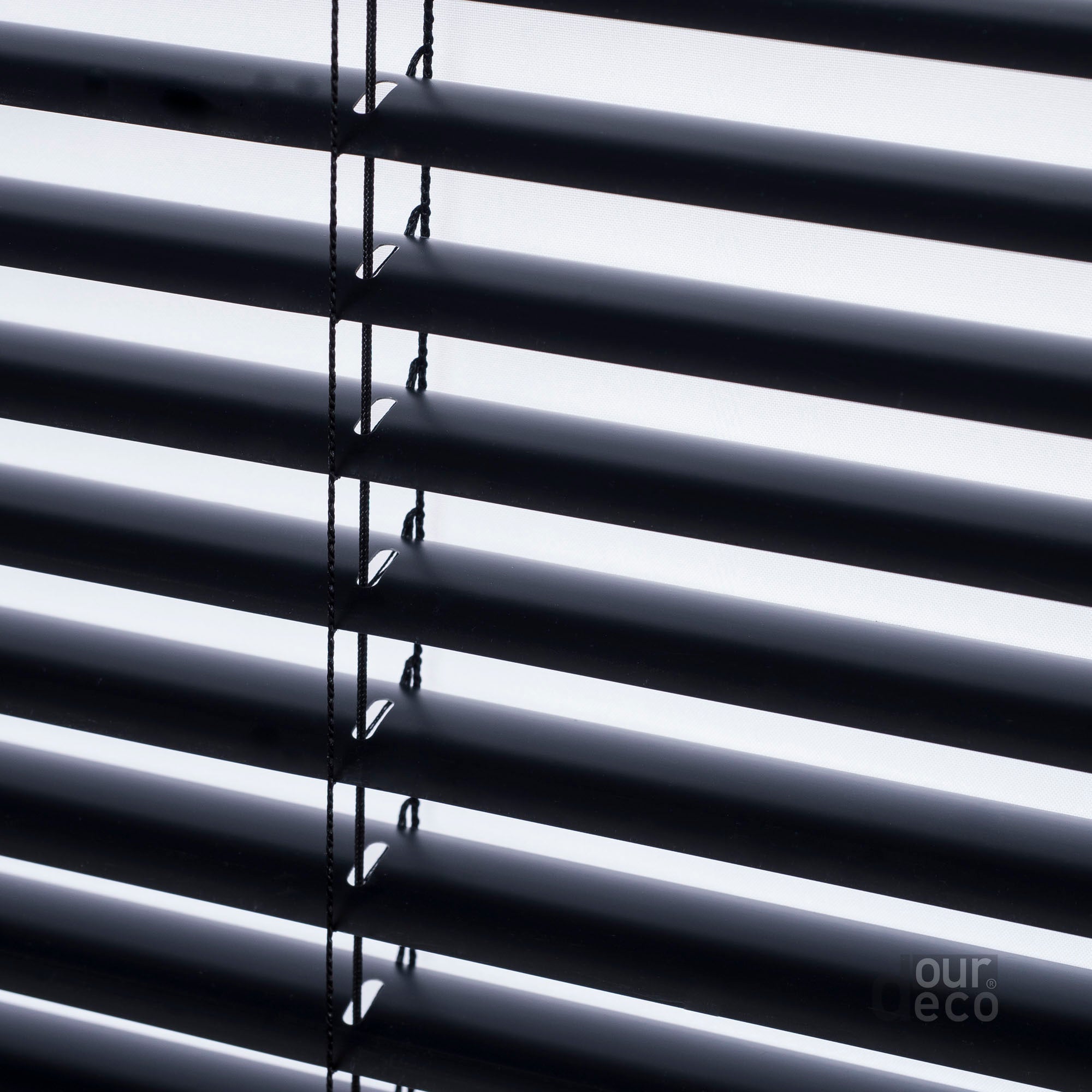 ourdeco® Jalousie aus PVC für Fenster und Türen, verschiedene Farben und Größen, einfache Montage an Wand oder Decke