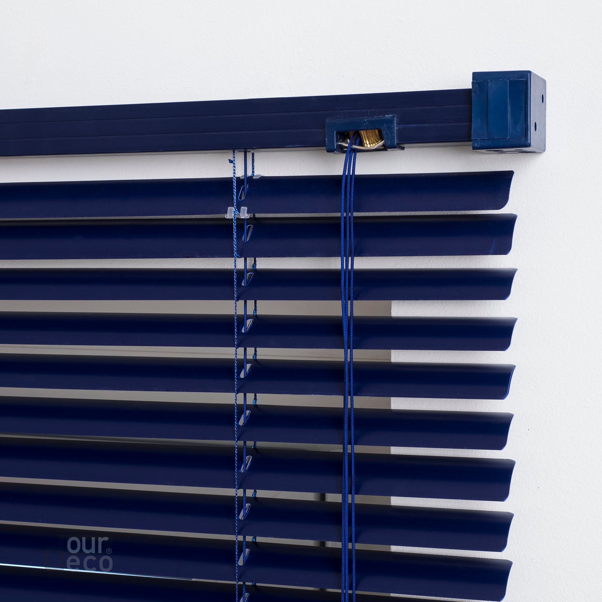 ourdeco® Jalousie aus PVC für Fenster und Türen, verschiedene Farben und Größen, einfache Montage an Wand oder Decke