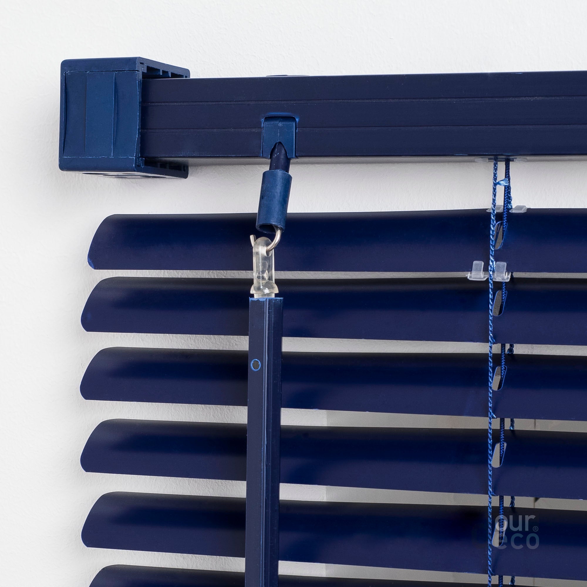 ourdeco® Jalousie aus PVC für Fenster und Türen, verschiedene Farben und Größen, einfache Montage an Wand oder Decke