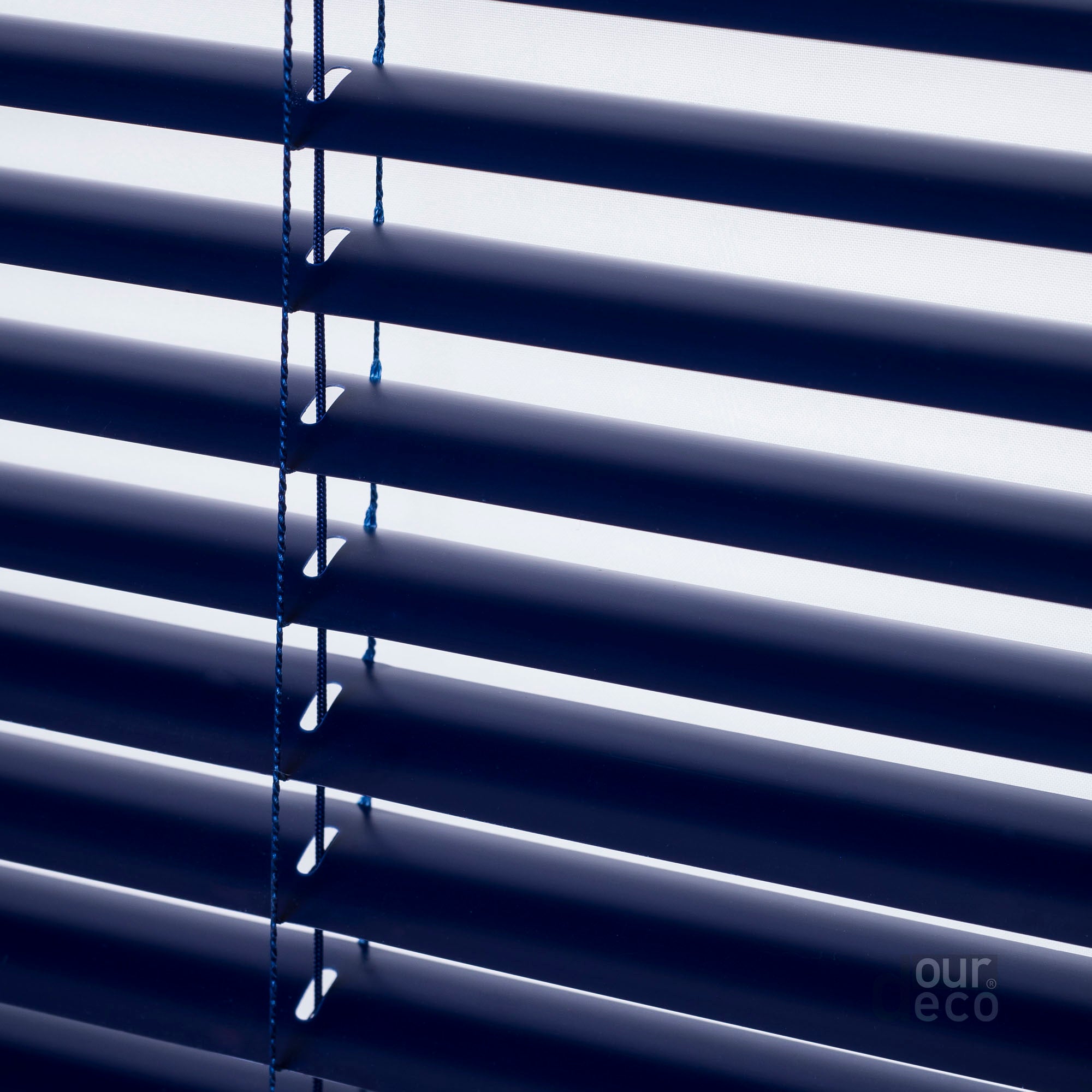 ourdeco® Jalousie aus PVC für Fenster und Türen, verschiedene Farben und Größen, einfache Montage an Wand oder Decke