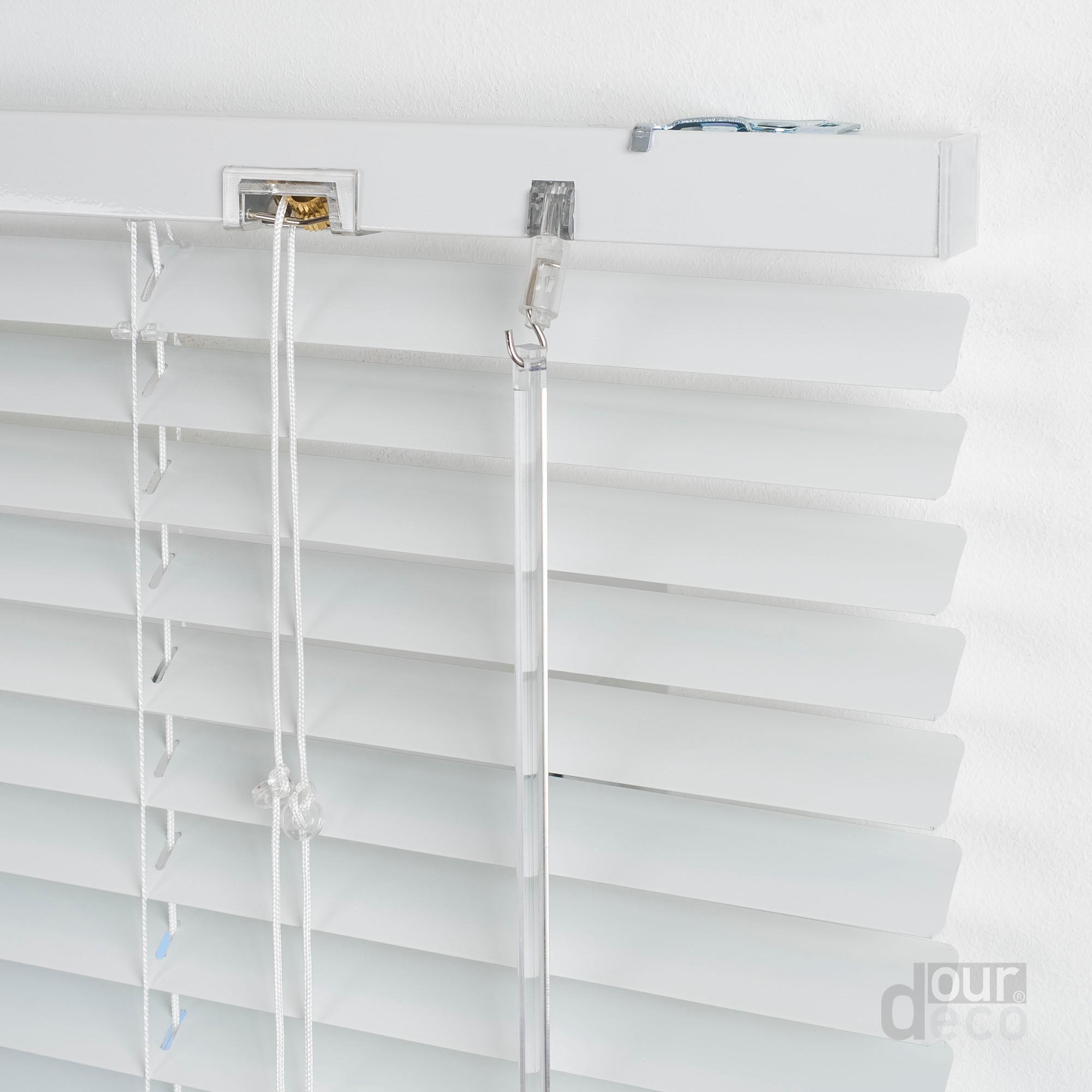 ourdeco® XXL-Breite Aluminium-Jalousie, Breite 200, 220 oder 240 cm, verschiedene Längen, viele Farben, Montage an Wand oder Decke