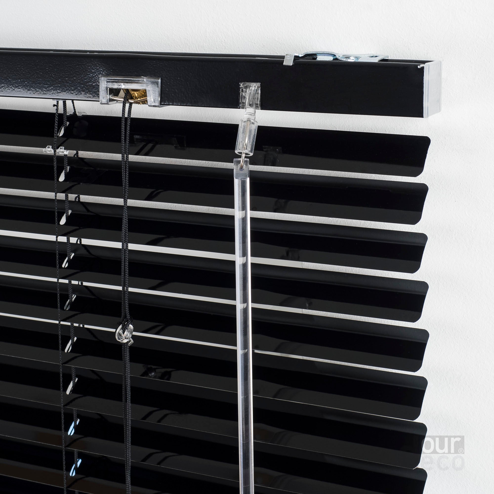 ourdeco® XXL-Breite Aluminium-Jalousie, Breite 200, 220 oder 240 cm, verschiedene Längen, viele Farben, Montage an Wand oder Decke