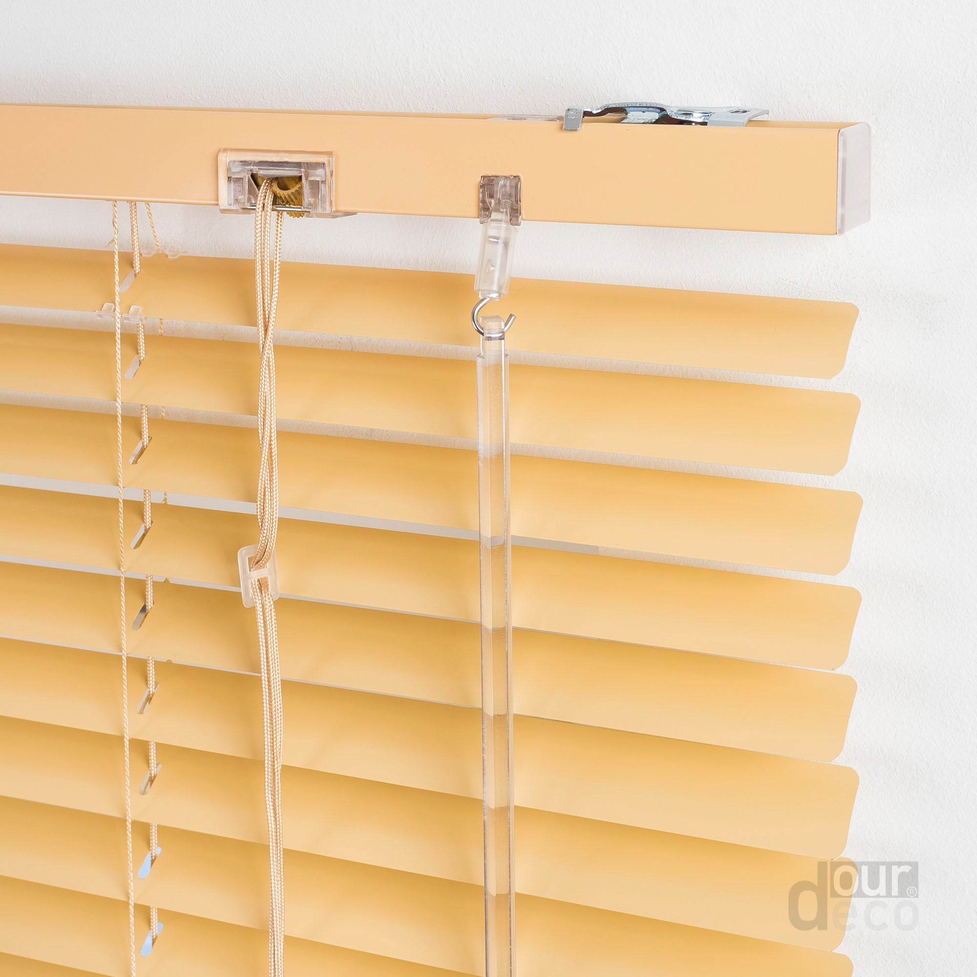 ourdeco® XXL-Breite Aluminium-Jalousie, Breite 200, 220 oder 240 cm, verschiedene Längen, viele Farben, Montage an Wand oder Decke
