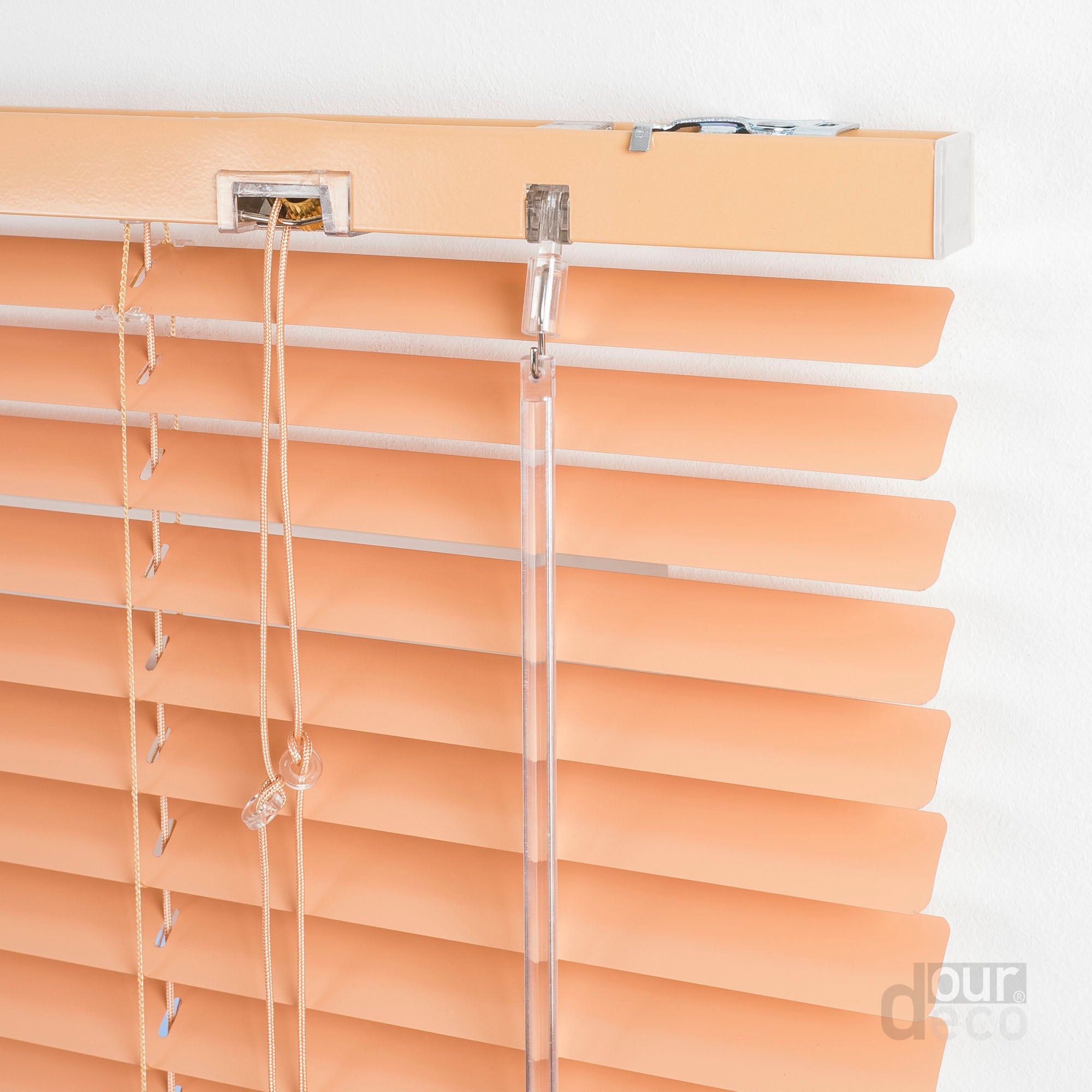 ourdeco® XXL-Breite Aluminium-Jalousie, Breite 200, 220 oder 240 cm, verschiedene Längen, viele Farben, Montage an Wand oder Decke