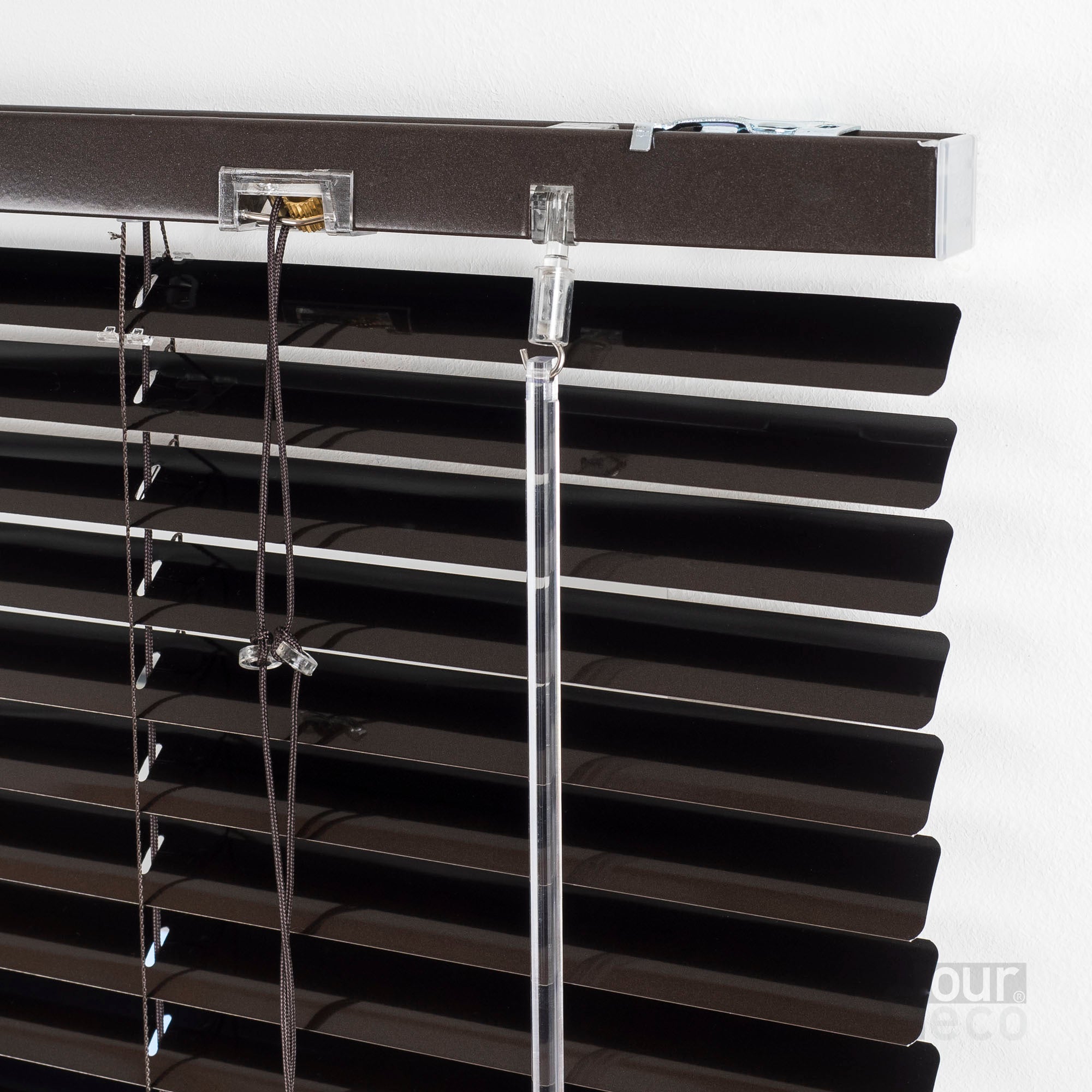 ourdeco® XXL-Breite Aluminium-Jalousie, Breite 200, 220 oder 240 cm, verschiedene Längen, viele Farben, Montage an Wand oder Decke