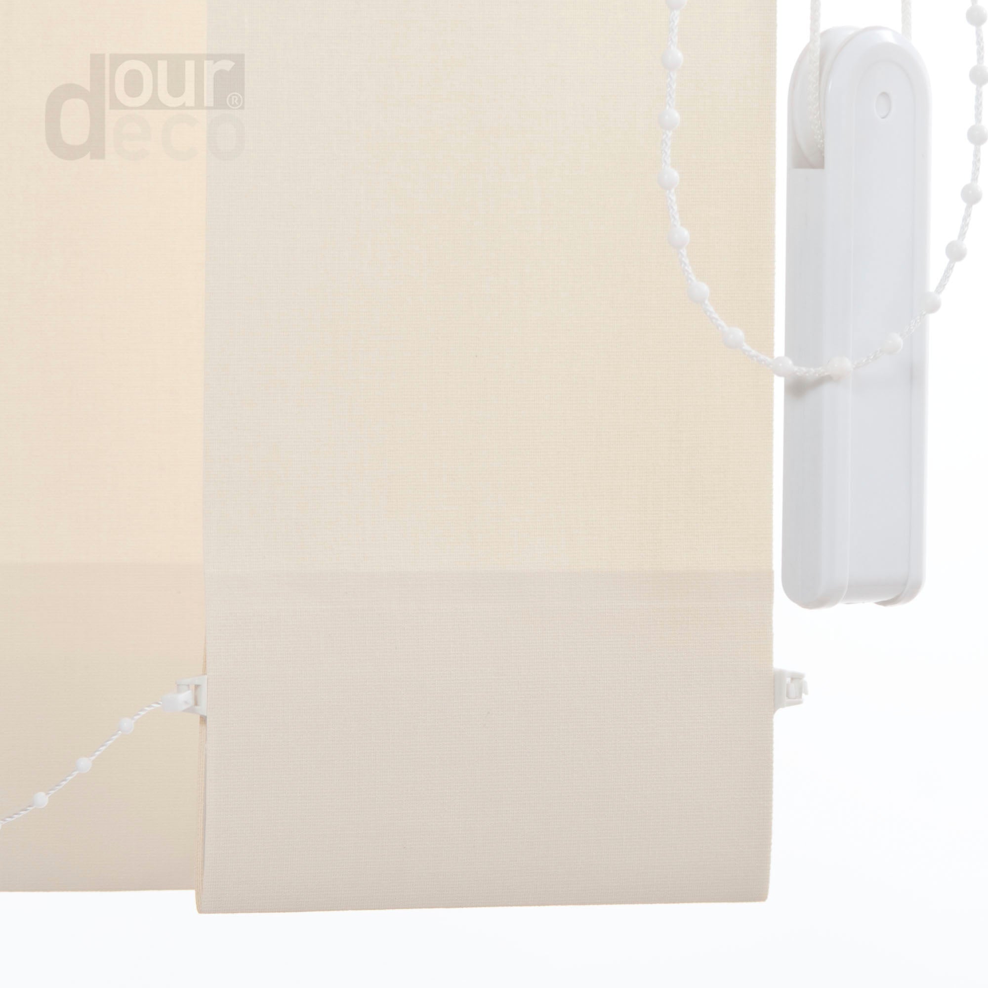 ourdeco® Komplett-Vertikalanlage, Lammellenbreite 127 mm, Länge 180 cm - kürzbar, viele Farben und Breiten