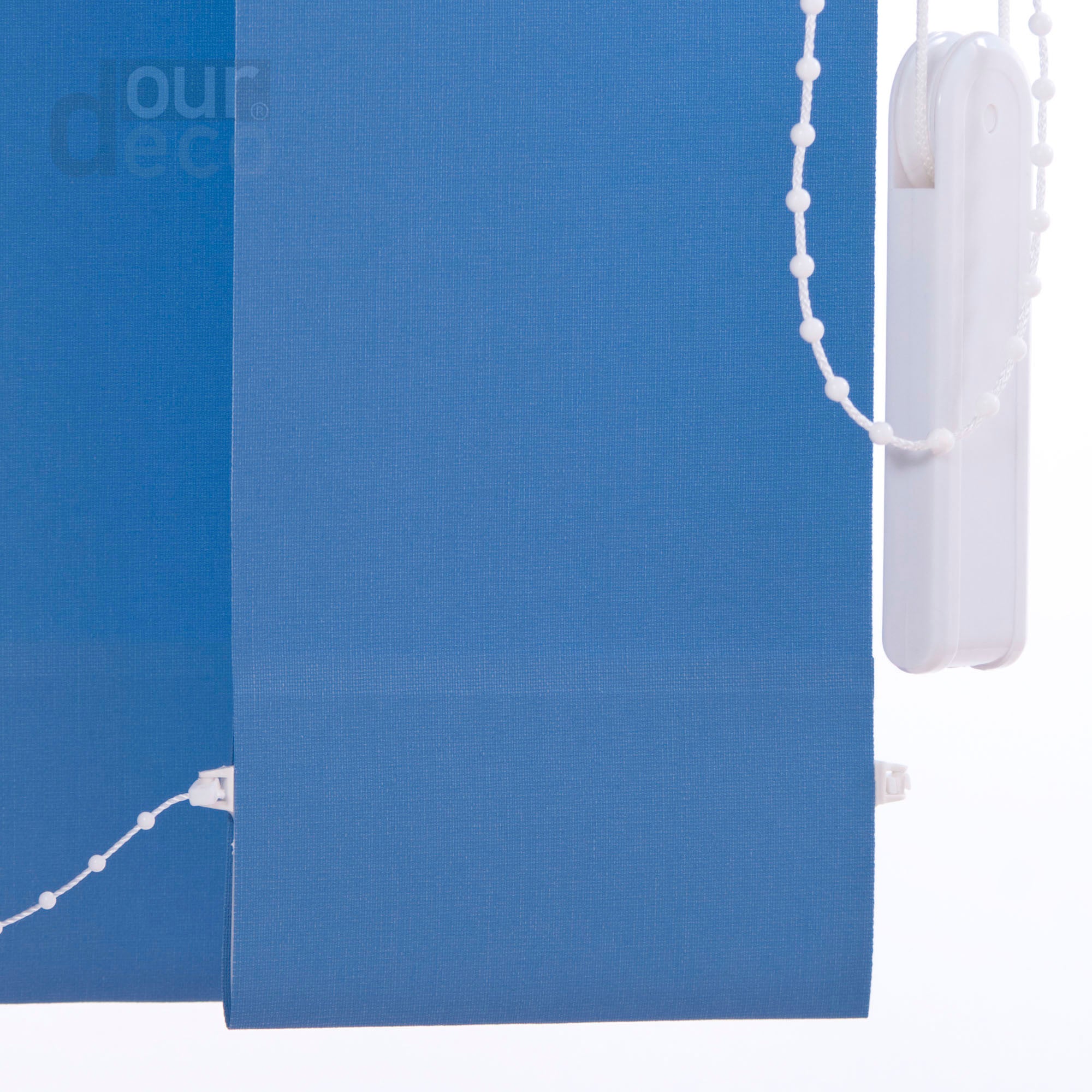 ourdeco® Komplett-Vertikalanlage, Lammellenbreite 127 mm, Länge 180 cm - kürzbar, viele Farben und Breiten