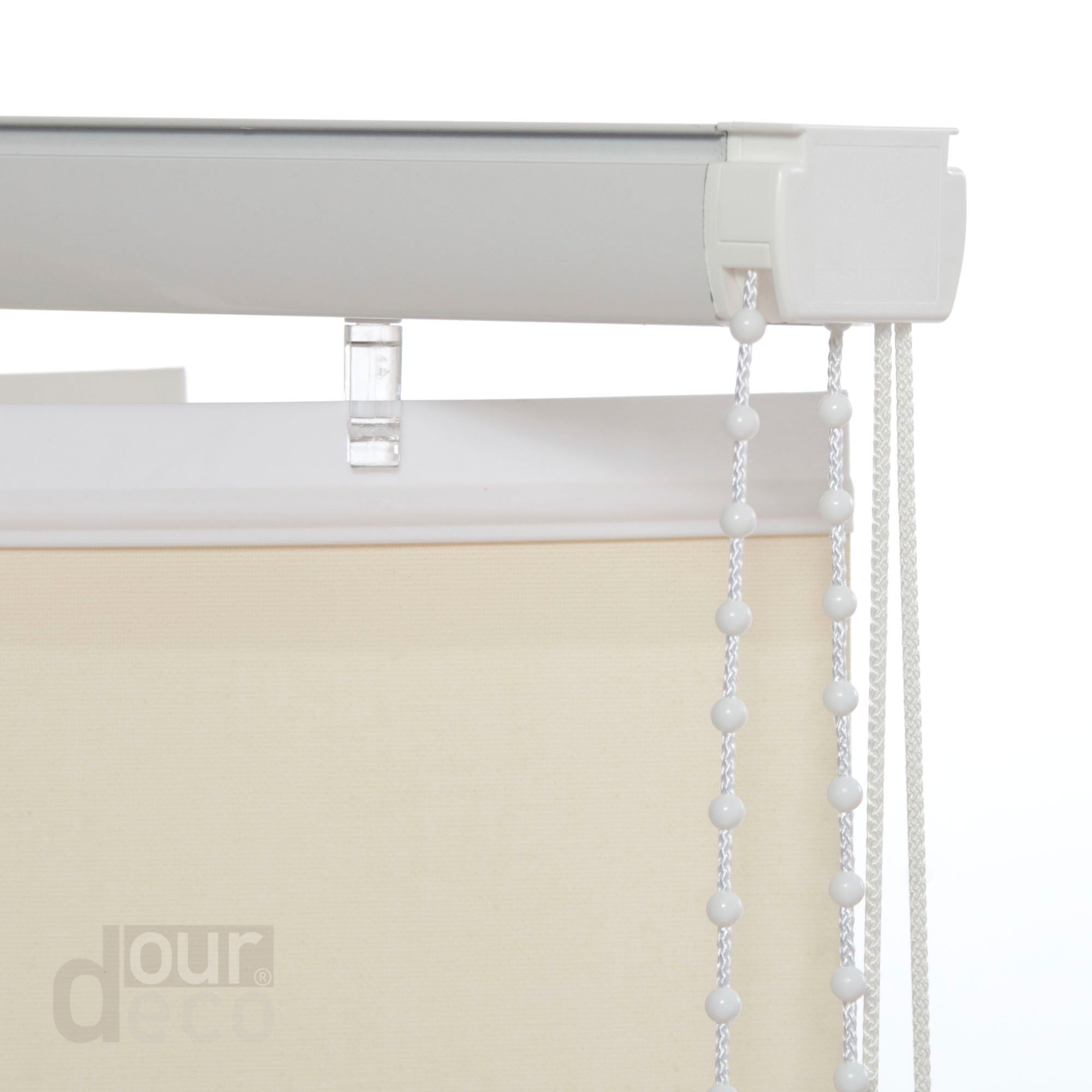 ourdeco® Komplett-Vertikalanlage, Lammellenbreite 127 mm, Länge 180 cm - kürzbar, viele Farben und Breiten