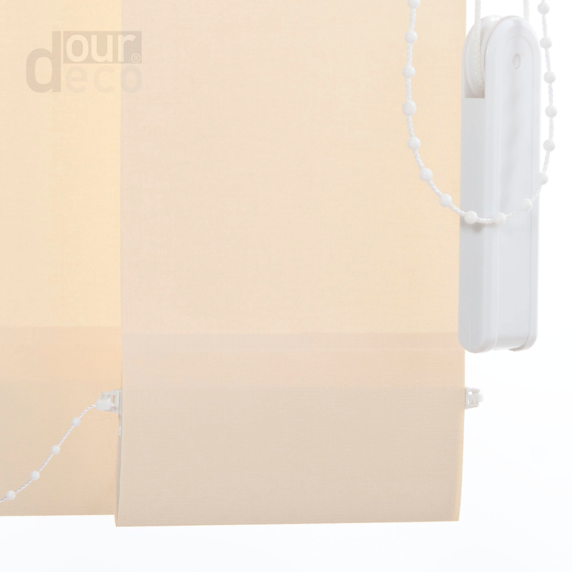 ourdeco® Komplett-Vertikalanlage, Lammellenbreite 127 mm, Länge 180 cm - kürzbar, viele Farben und Breiten