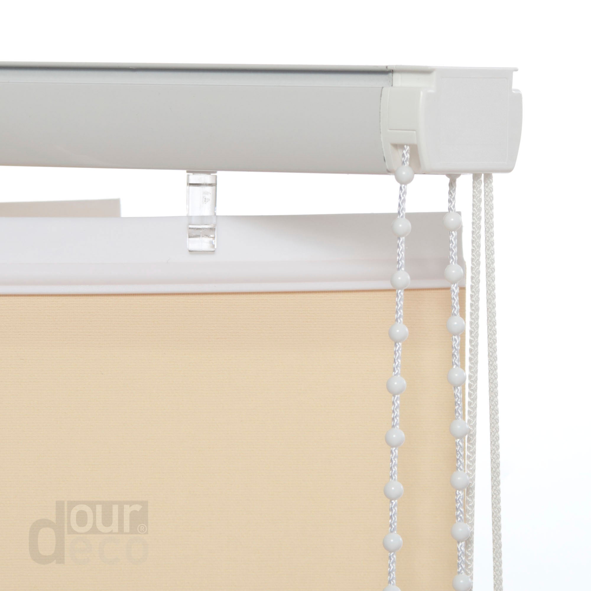 ourdeco® Komplett-Vertikalanlage, Lammellenbreite 127 mm, Länge 180 cm - kürzbar, viele Farben und Breiten