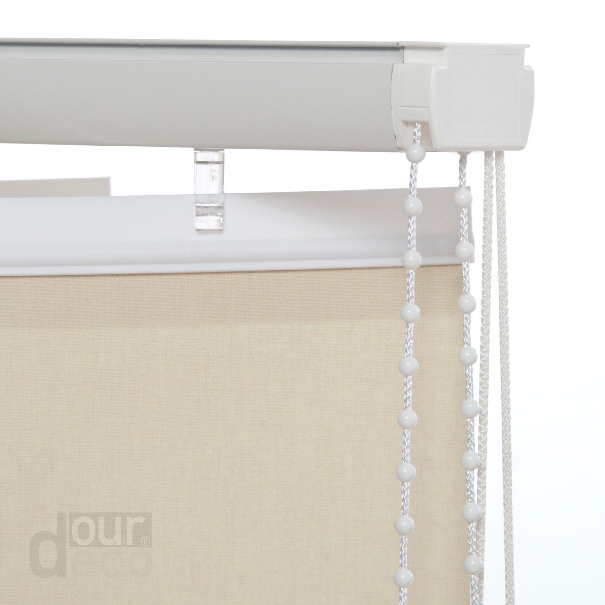 ourdeco® Komplett-Vertikalanlage, Lammellenbreite 127 mm, Länge 180 cm - kürzbar, viele Farben und Breiten
