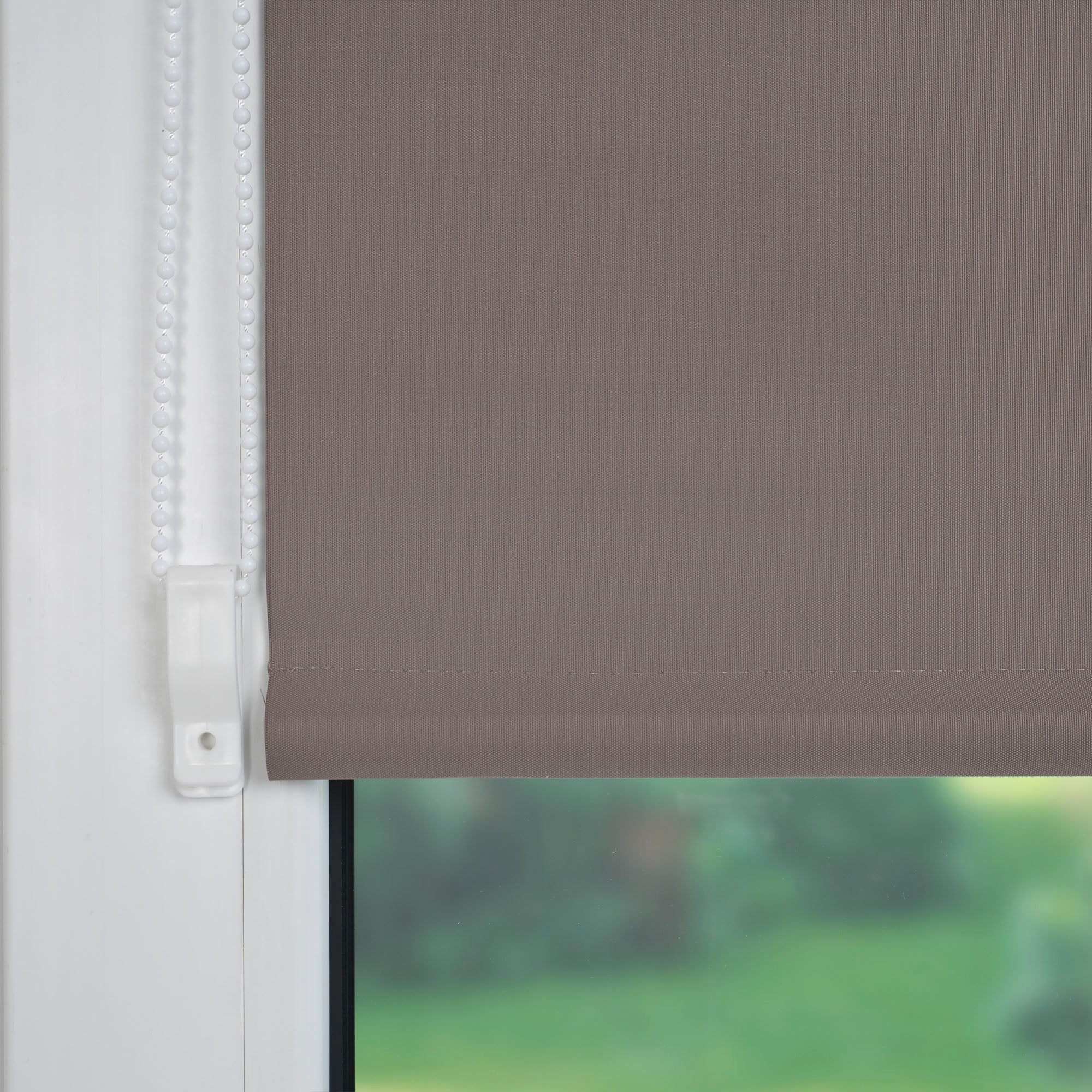 ourdeco® Klemmfix-Rollo | verdunkelnd | Thermo-Beschichtung | ohne Bohren | verschiedene Farben und Größen