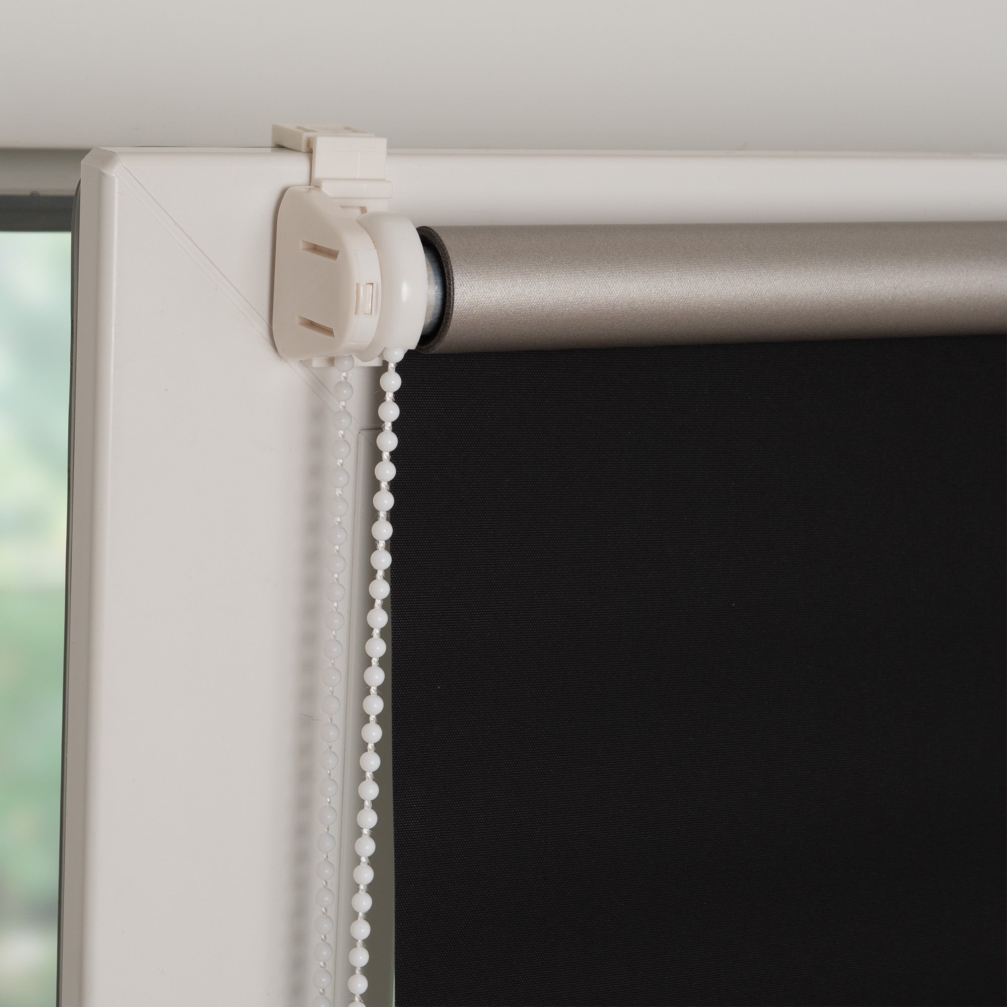ourdeco® Klemmfix-Rollo | verdunkelnd | Thermo-Beschichtung | ohne Bohren | verschiedene Farben und Größen
