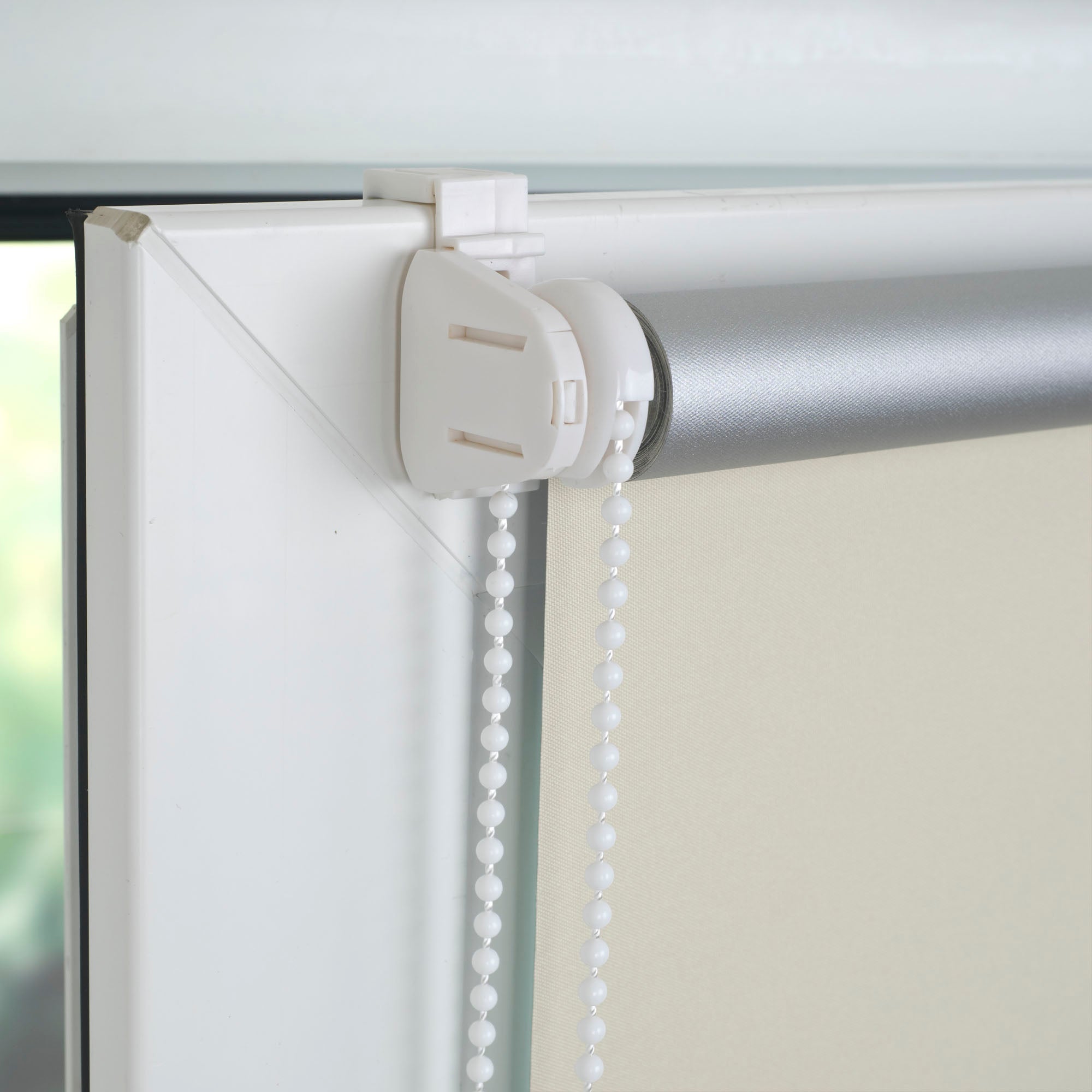 ourdeco® Klemmfix-Rollo | verdunkelnd | Thermo-Beschichtung | ohne Bohren | verschiedene Farben und Größen