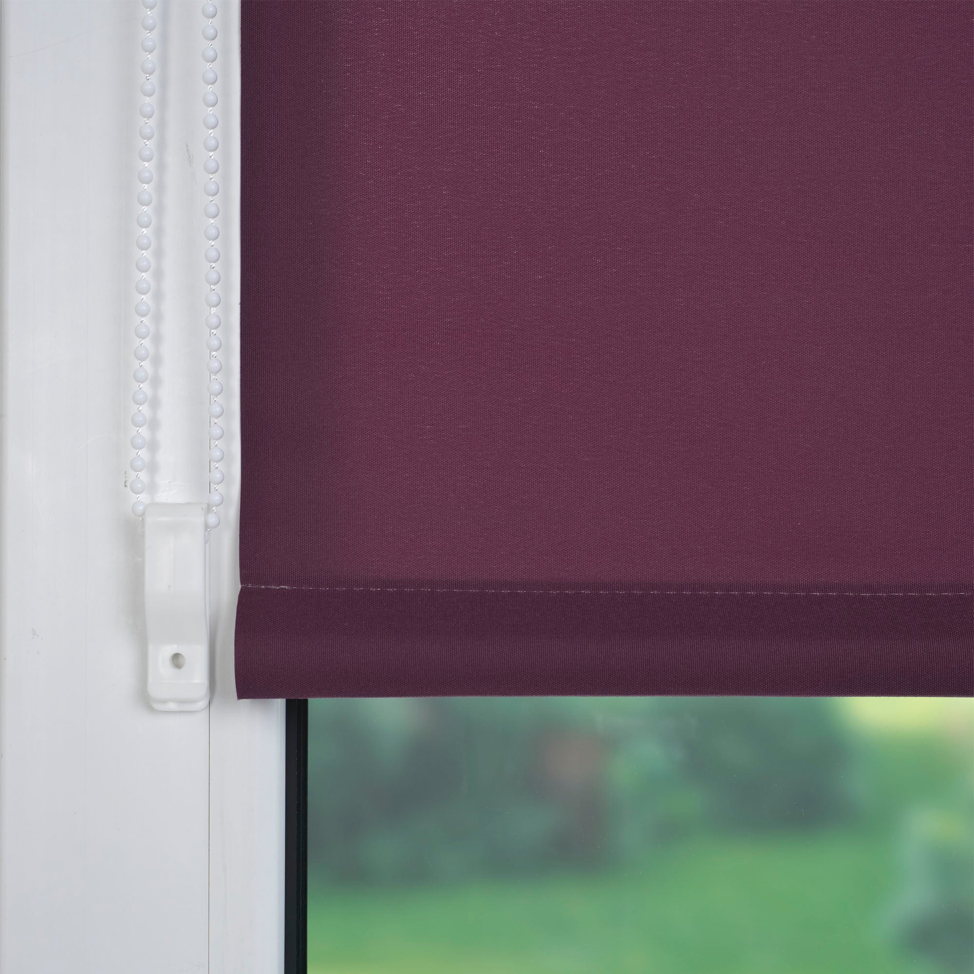 ourdeco® Klemmfix-Rollo | lichtdurchlässig | ohne Bohren | verschiedene Farben und Größen
