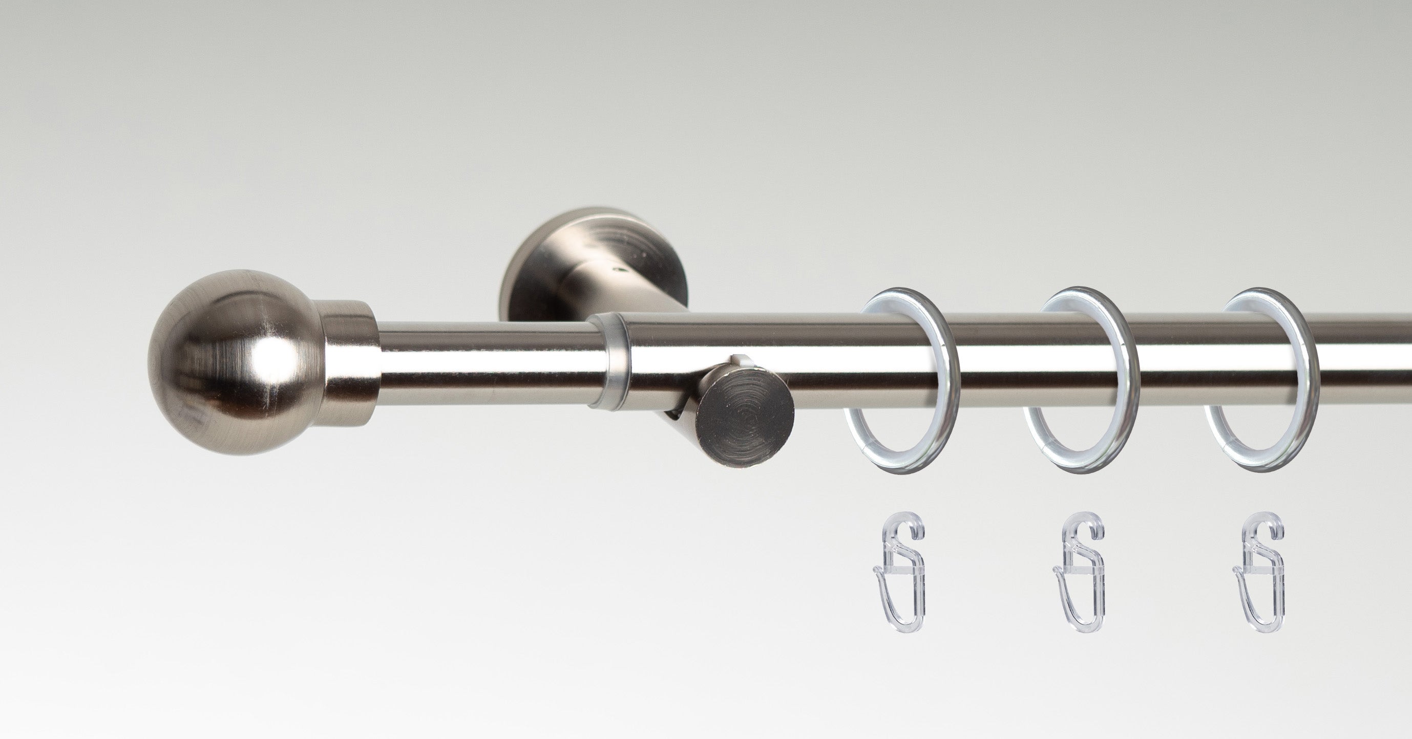 ourdeco® Fertiggarnitur Kugel Set | ausziehbar | Ø 16/19 mm | verschiedene Größen und Farben